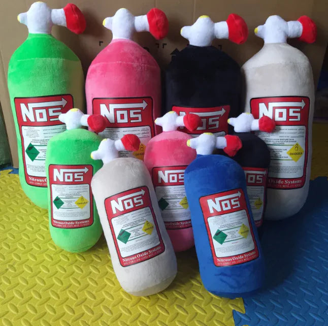 Nitrogen Bottle Style Car Pillow