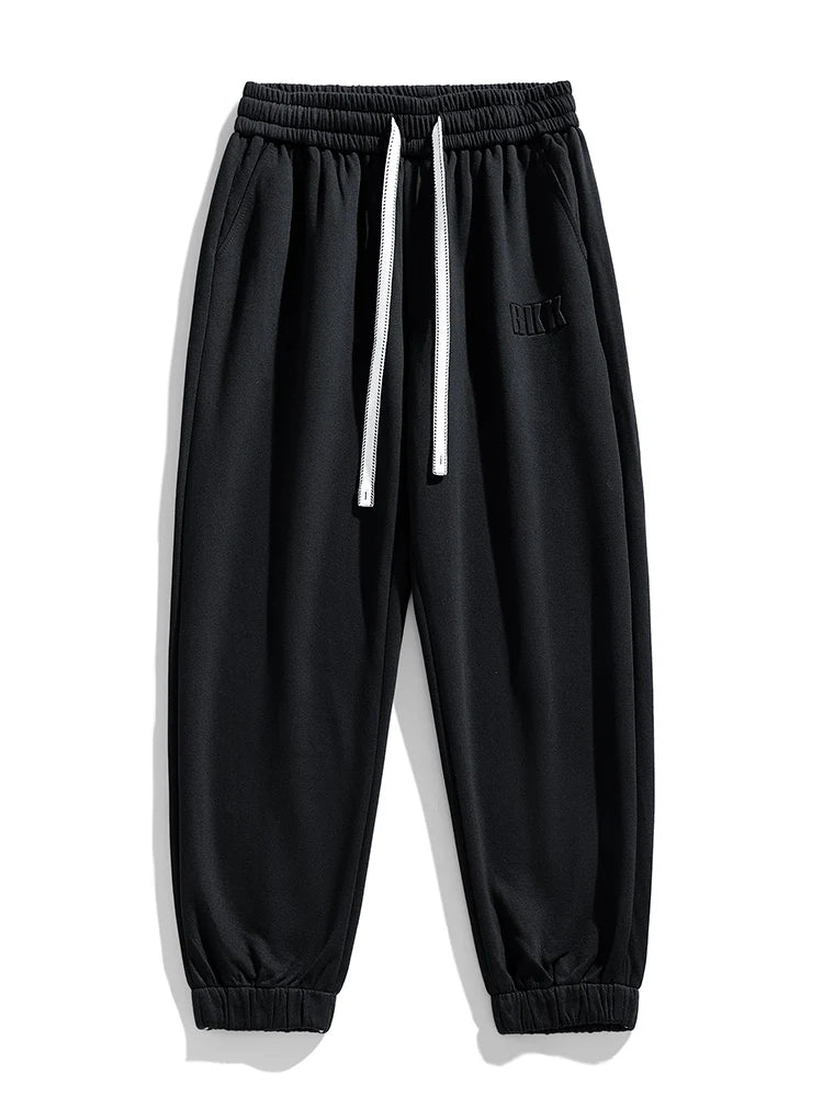 Men's Jogger Cotton/Polyester Sweatpants Big Size 8XL 7XL 6XL Sports Baggy Pants Sting Banding  Hip Hop Loose Harem Trousers
